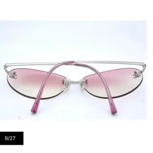 Vintage Chanel pink ombré glasses / sunglasses super rare find CHANEL | Accessories | Vintage Chanel Pink Ombr Glasses  main image 3